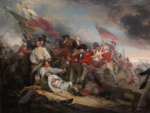Trumbull’s “The Battle of Bunker’s Hill, June 17, 1775,” including Asaba; 
